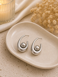 Boucles d’oreilles- Argentés