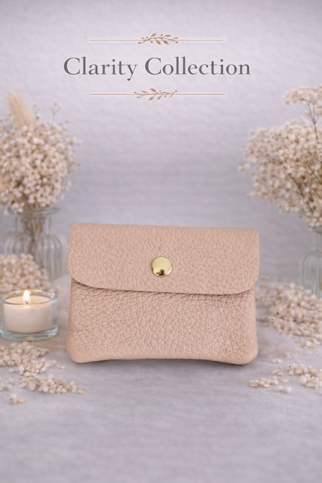 Petits portes-monnaies simples couleur uni