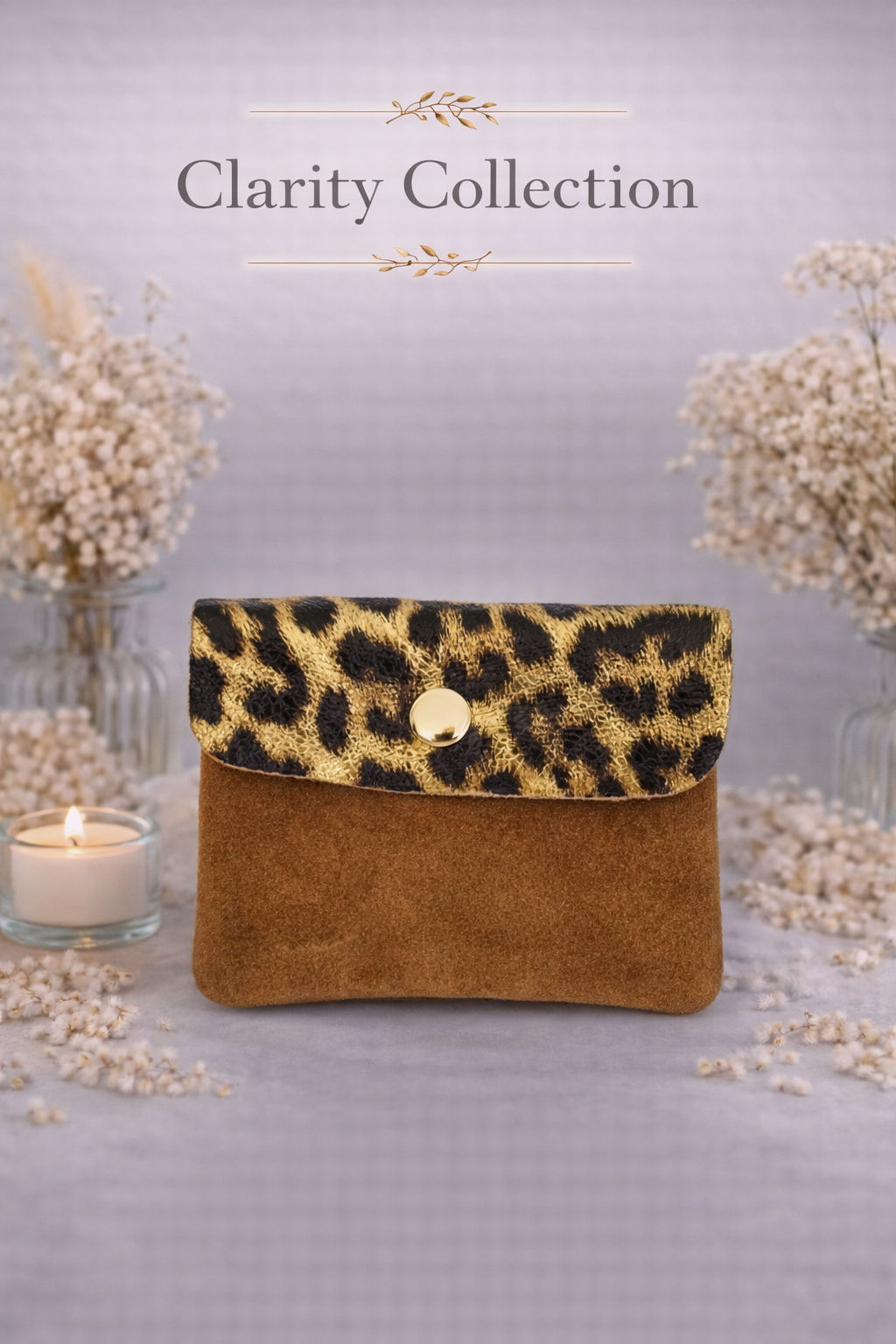 Petits portes-monnaies léopard