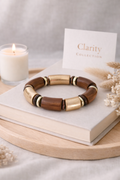 Bracelet - Bois et doré