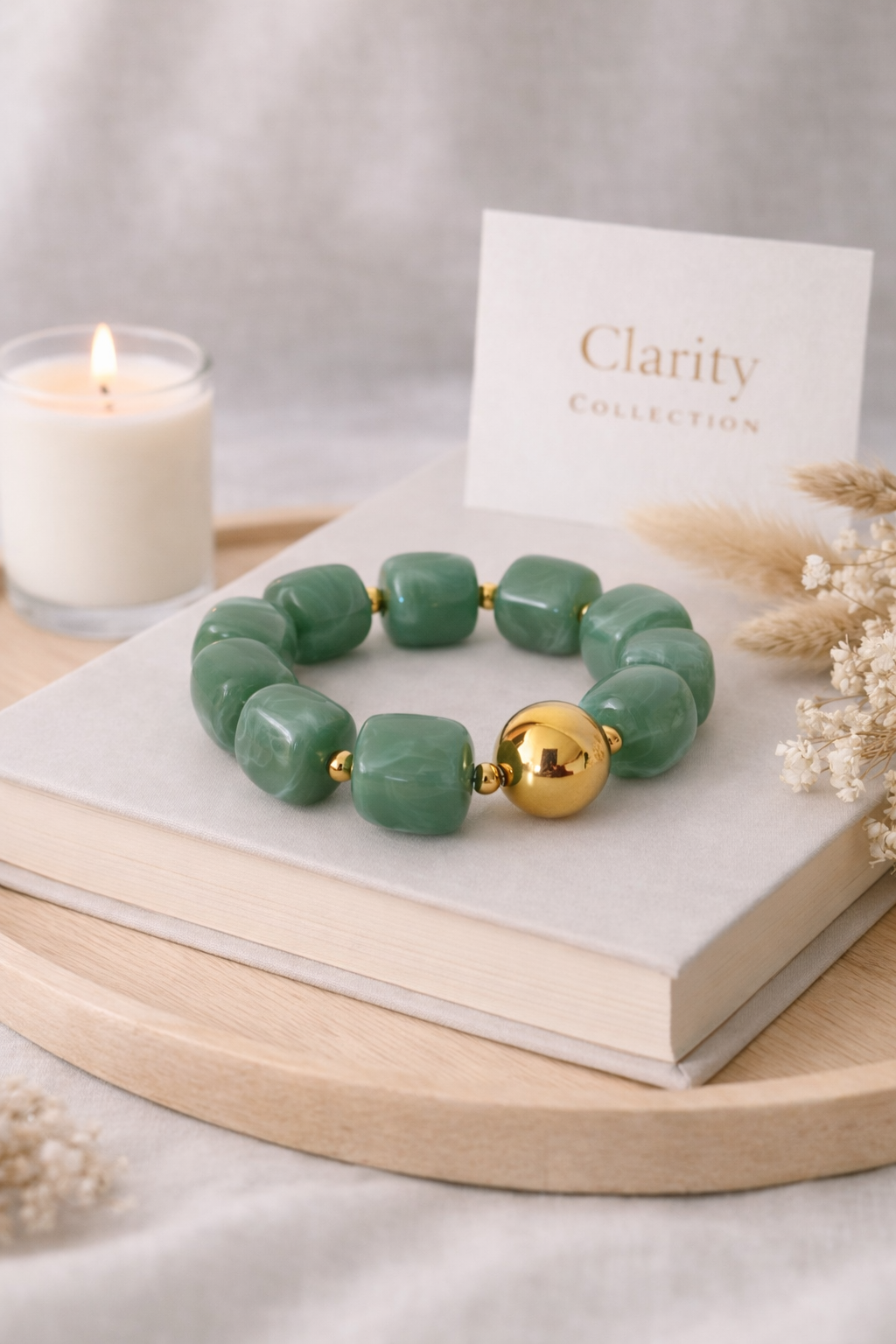 Bracelet - Pierres Vertes