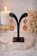 Boucles d’oreilles - doubles pendentifs
