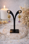 Boucles d’oreilles - Pendant Soleil