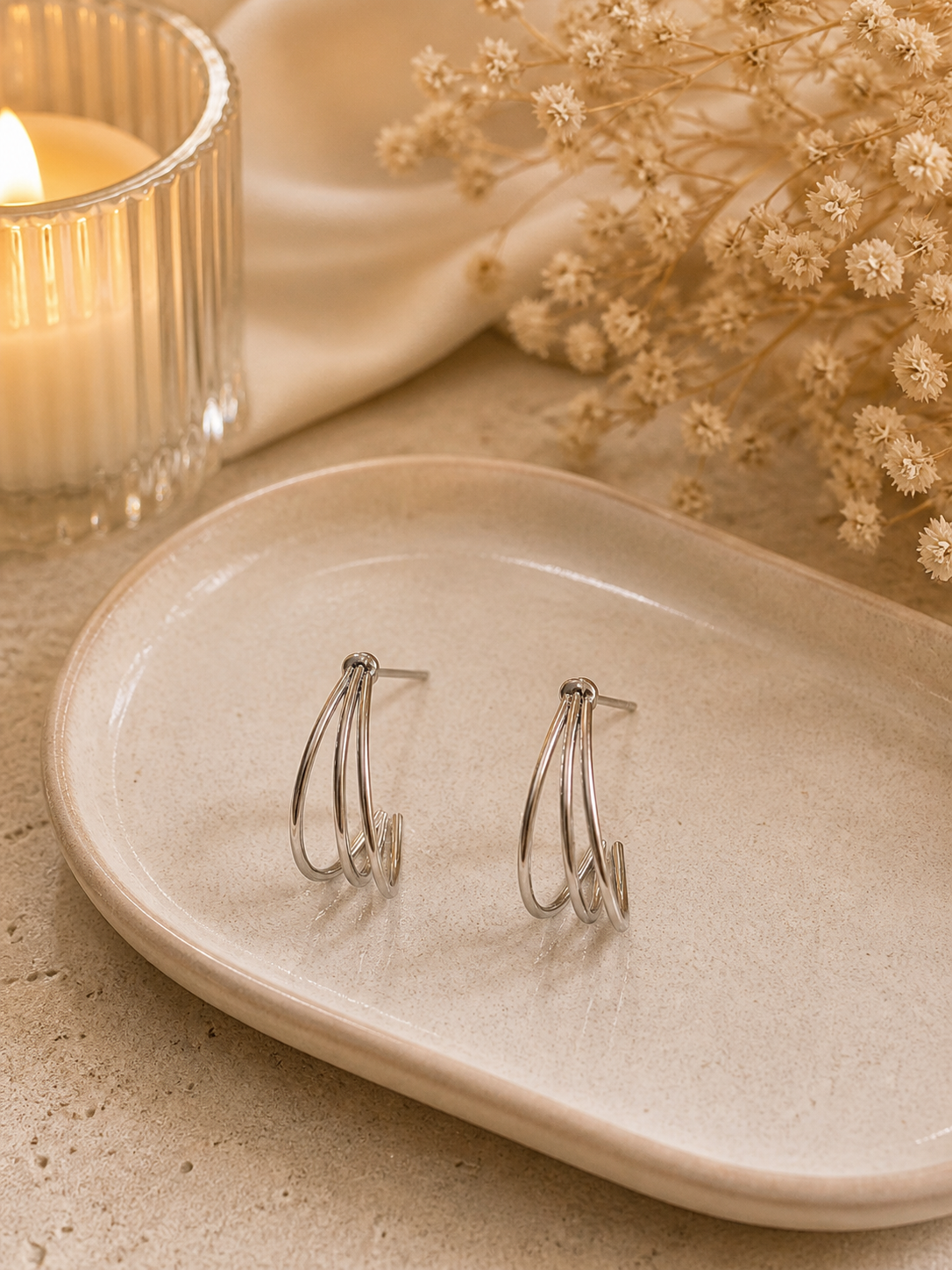 Boucles d’oreilles - Argentés