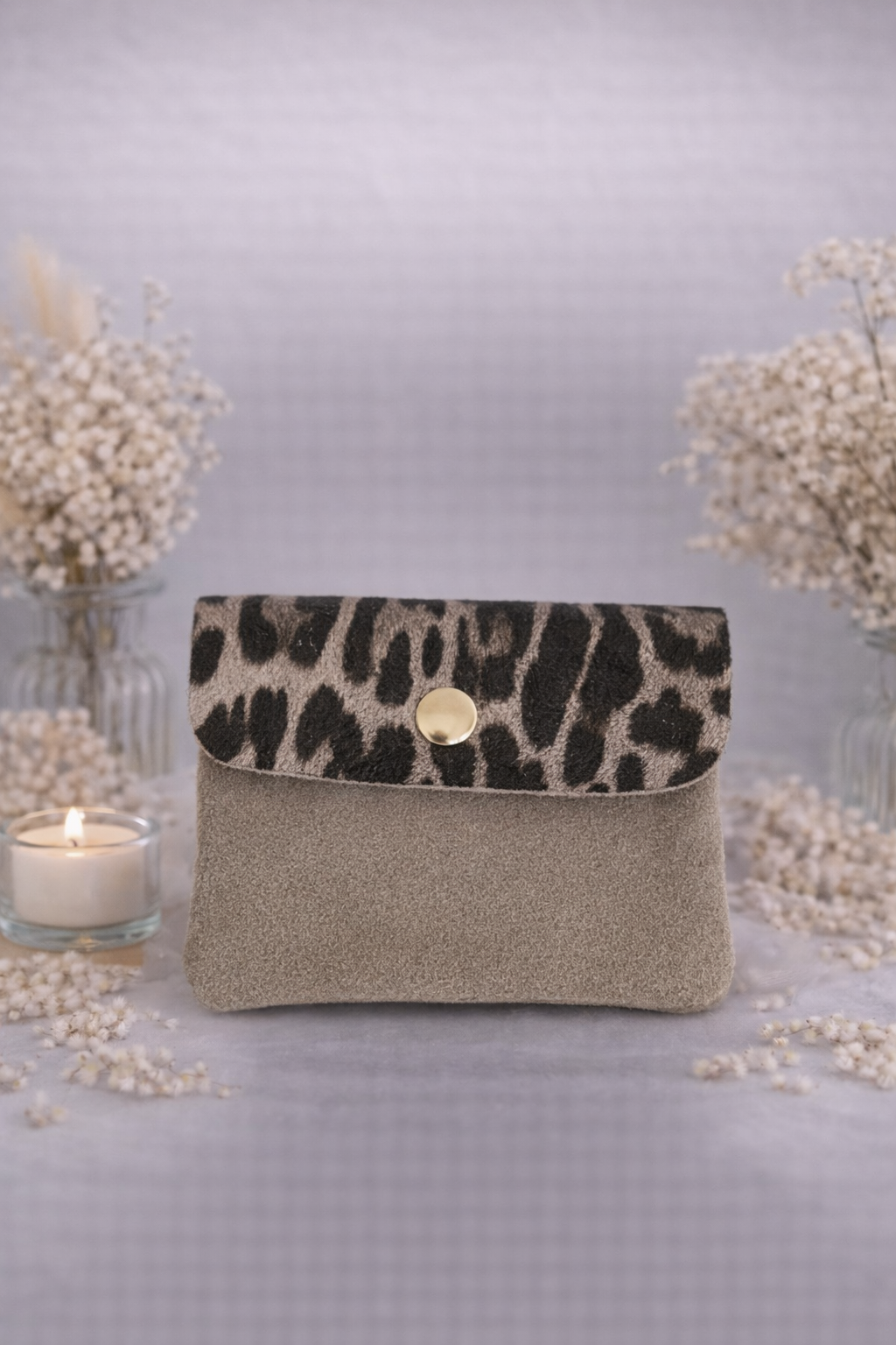 Petits portes-monnaies léopard