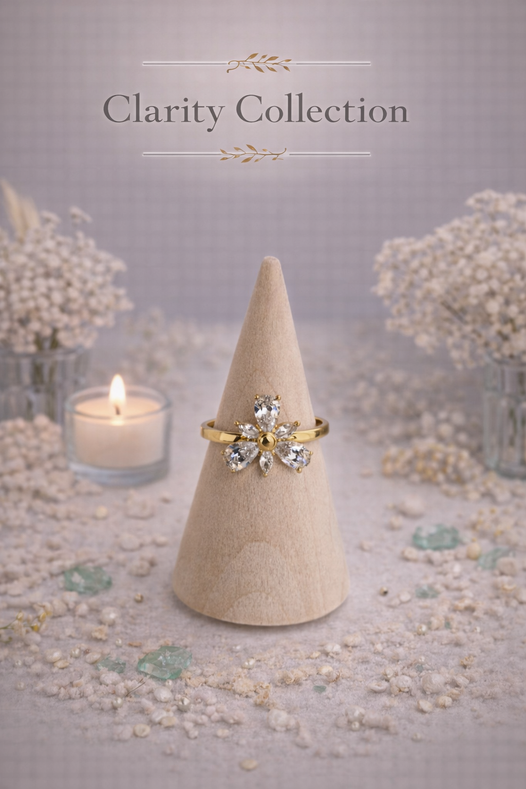 Bague - Fleur 6 pétales