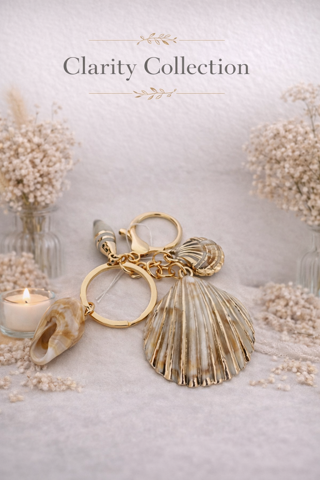 Sleutelhanger schelpen