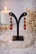 Boucles d’oreilles - Pendants Rouges