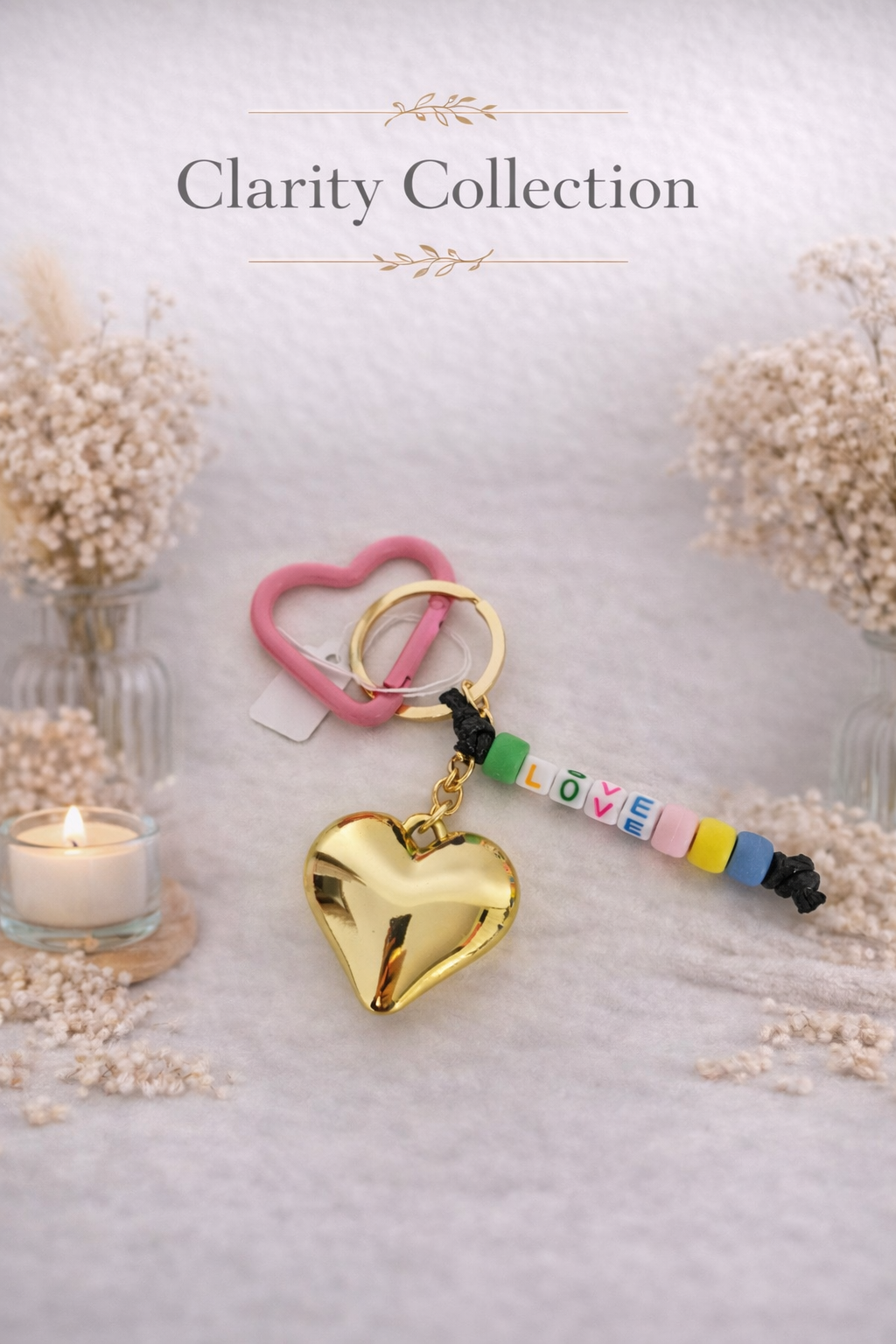 Sleutelhanger Liefdeshart