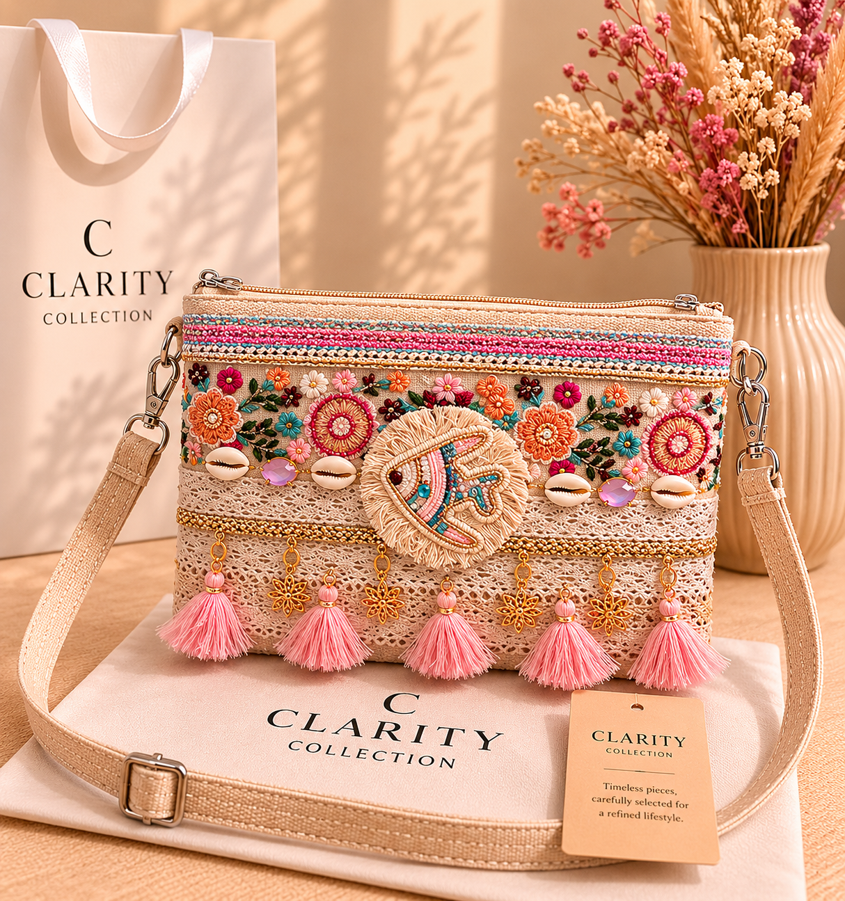 Sac à main - 19cm hauteur x 26cm largeur