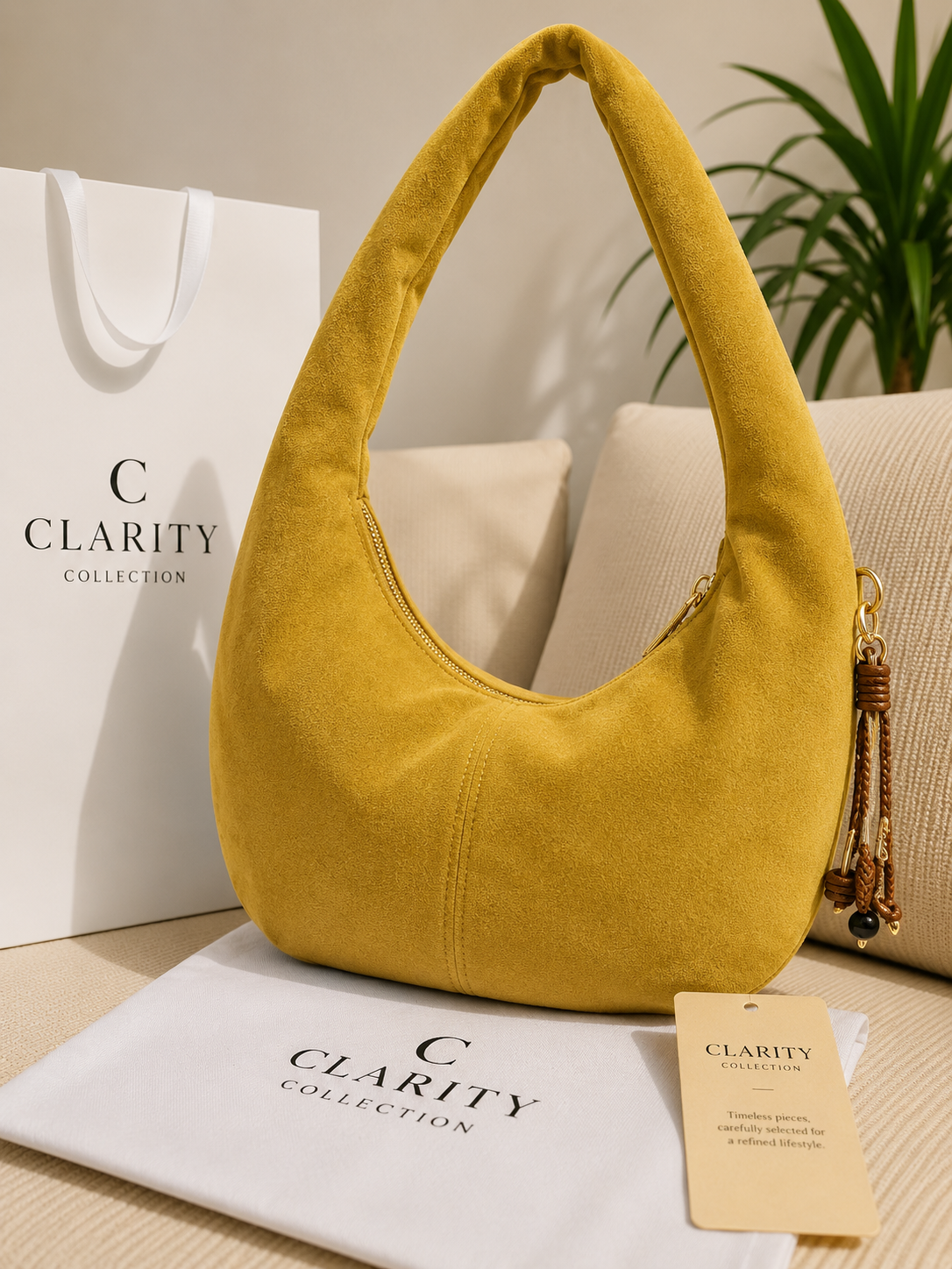 Sac à main - Moutarde 20cm hauteur x 35cm largeur