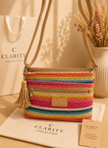 Sac à main - Multicolore 20cm hauteur x 13cm largeur