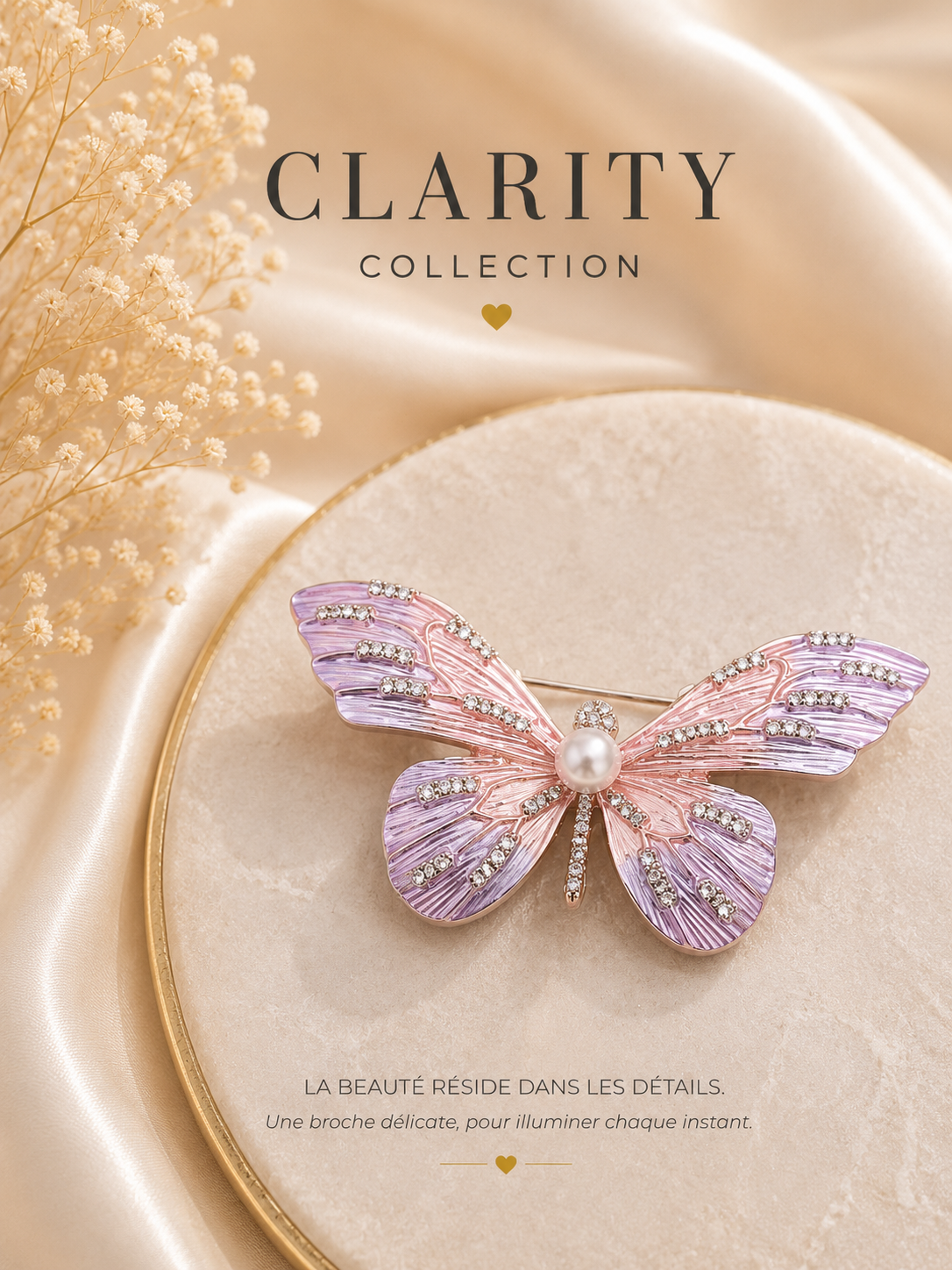 Broche - Papillon