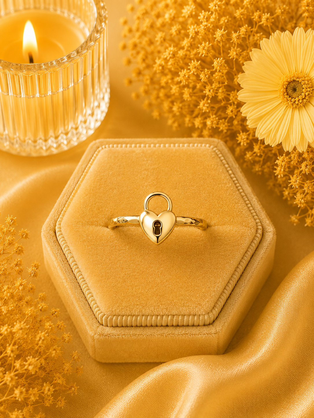 Bague - Coeur cadencé