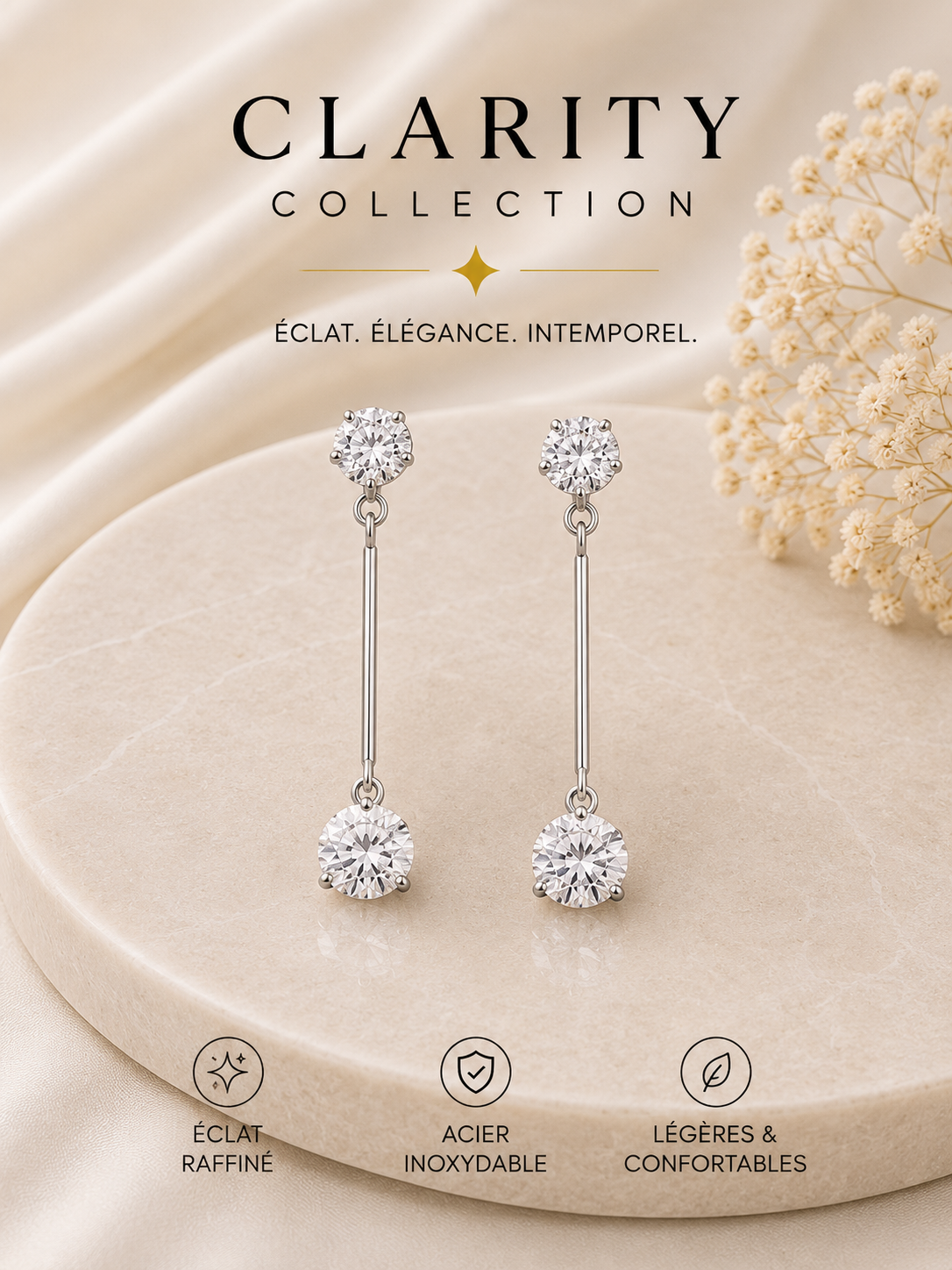 Boucles d’oreilles - Pendentif