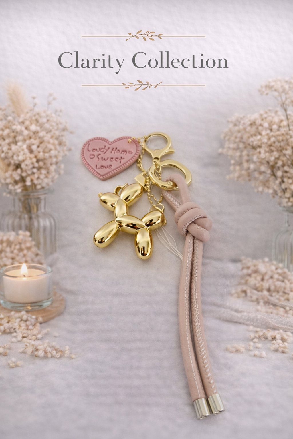 Accessoires sac à main - Happy dog doré