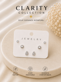 Lot de 3 paires de boucles d’oreilles