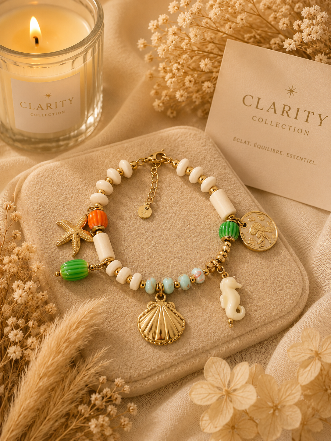 Bracelet - Breloques dorées