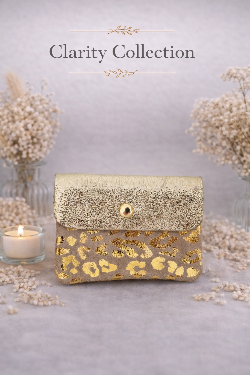 Petits portes-monnaies léopard