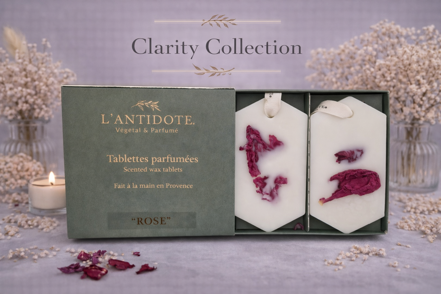 Coffret parfum à suspendre / fondre