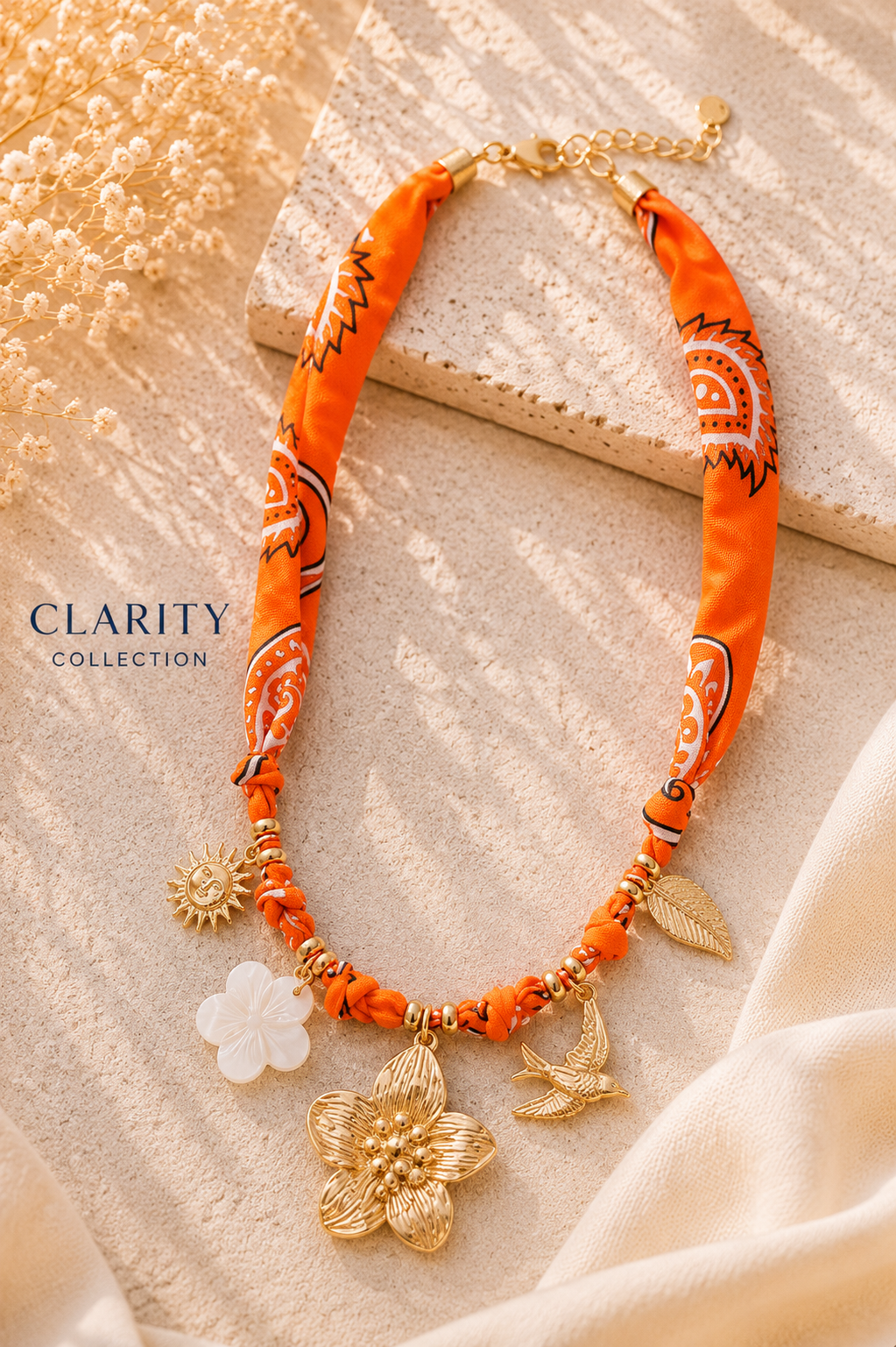 Collier - Foulard