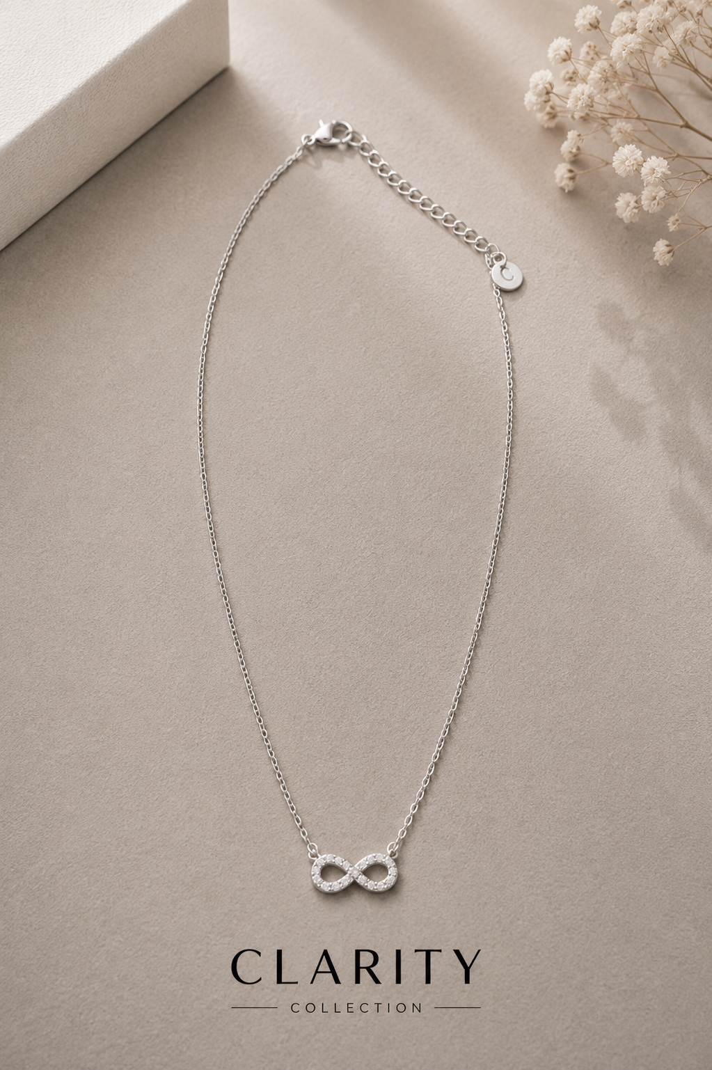 Collier - Infini argenté