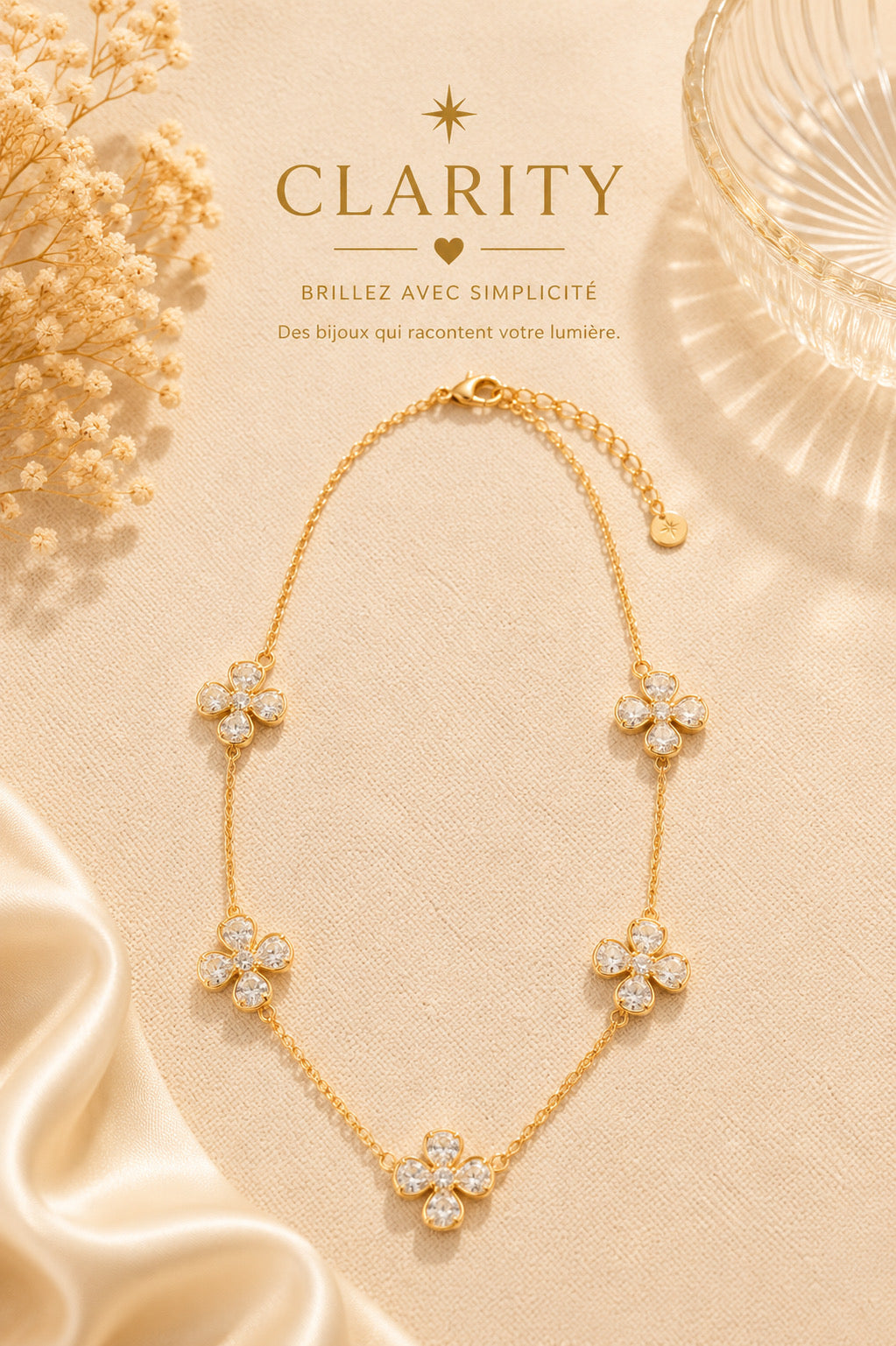 Collier - Fleurs