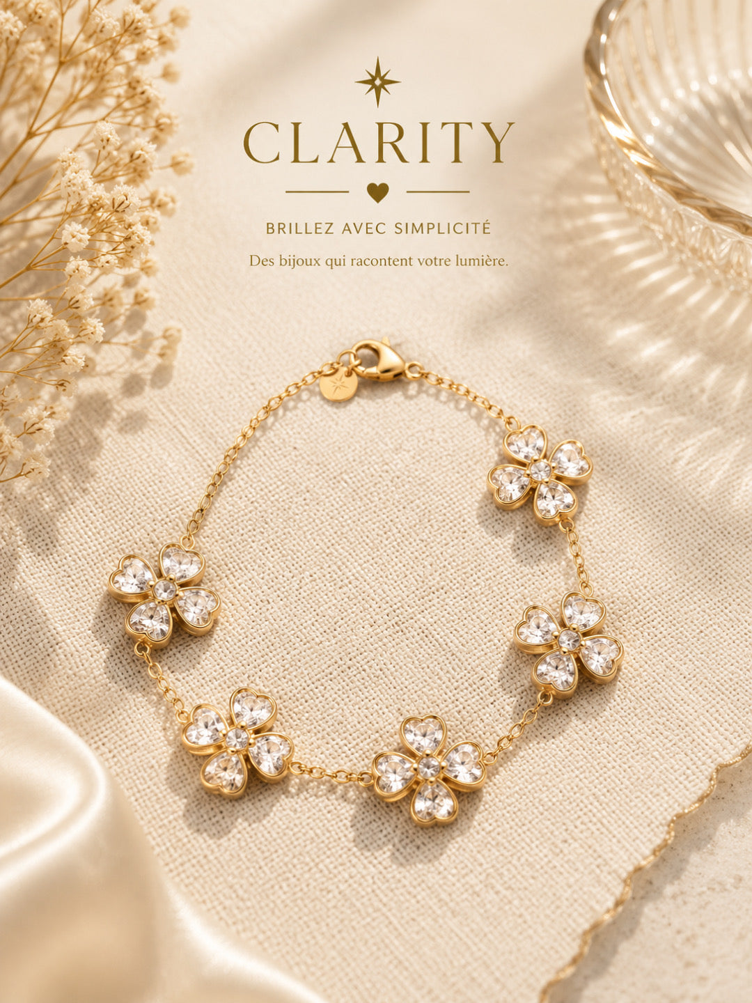 Bracelet - Fleurs