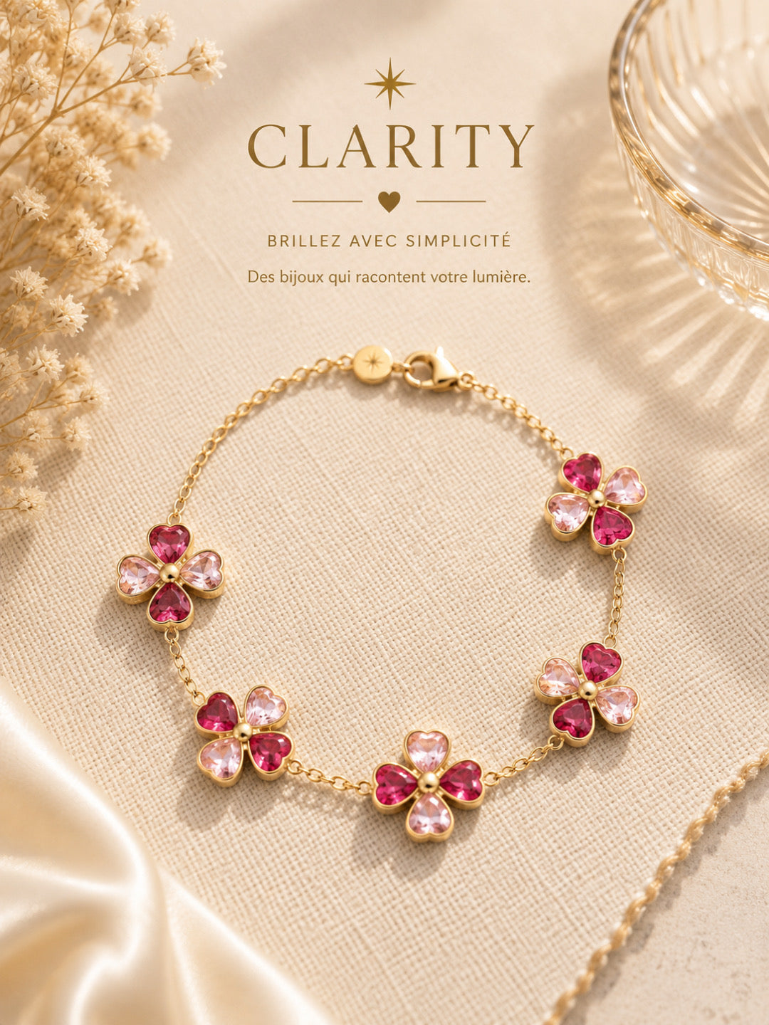 Bracelet - Fleurs