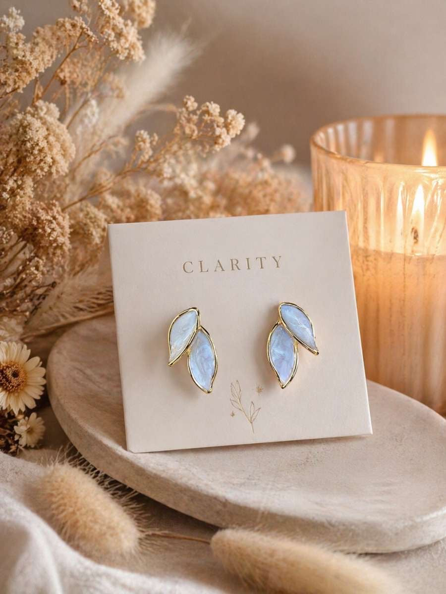 Boucles d’oreilles - Feuilles