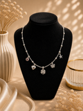 Collier - Breloques argentés