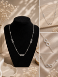 Collier - Infini argenté