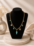 Collier - Breloques aquatiques