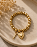 Bracelet - Coeur doré