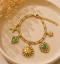 Bracelet - Breloques dorées