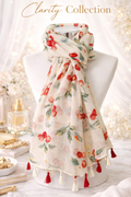 Foulard motifs cerises