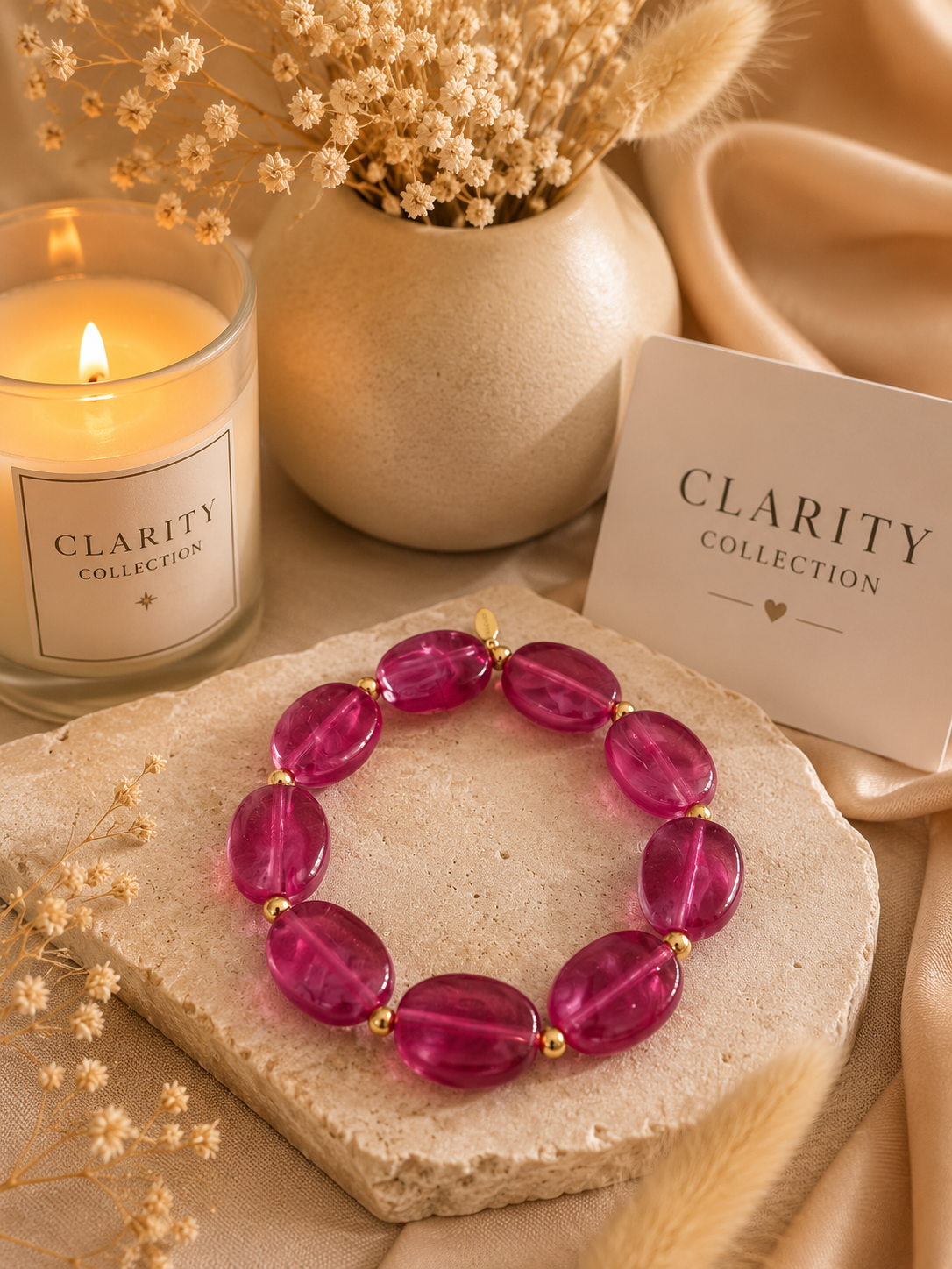 Bracelet femme élastique - Clarity Collection