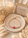 Bracelet de cheville femme coeur - Clarity Collection