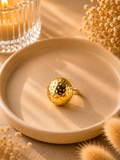 Bague dorée femme chic - Clarity Collection