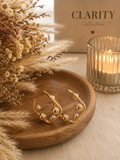 Boucles d’oreilles femme tendance- Clarity Collection