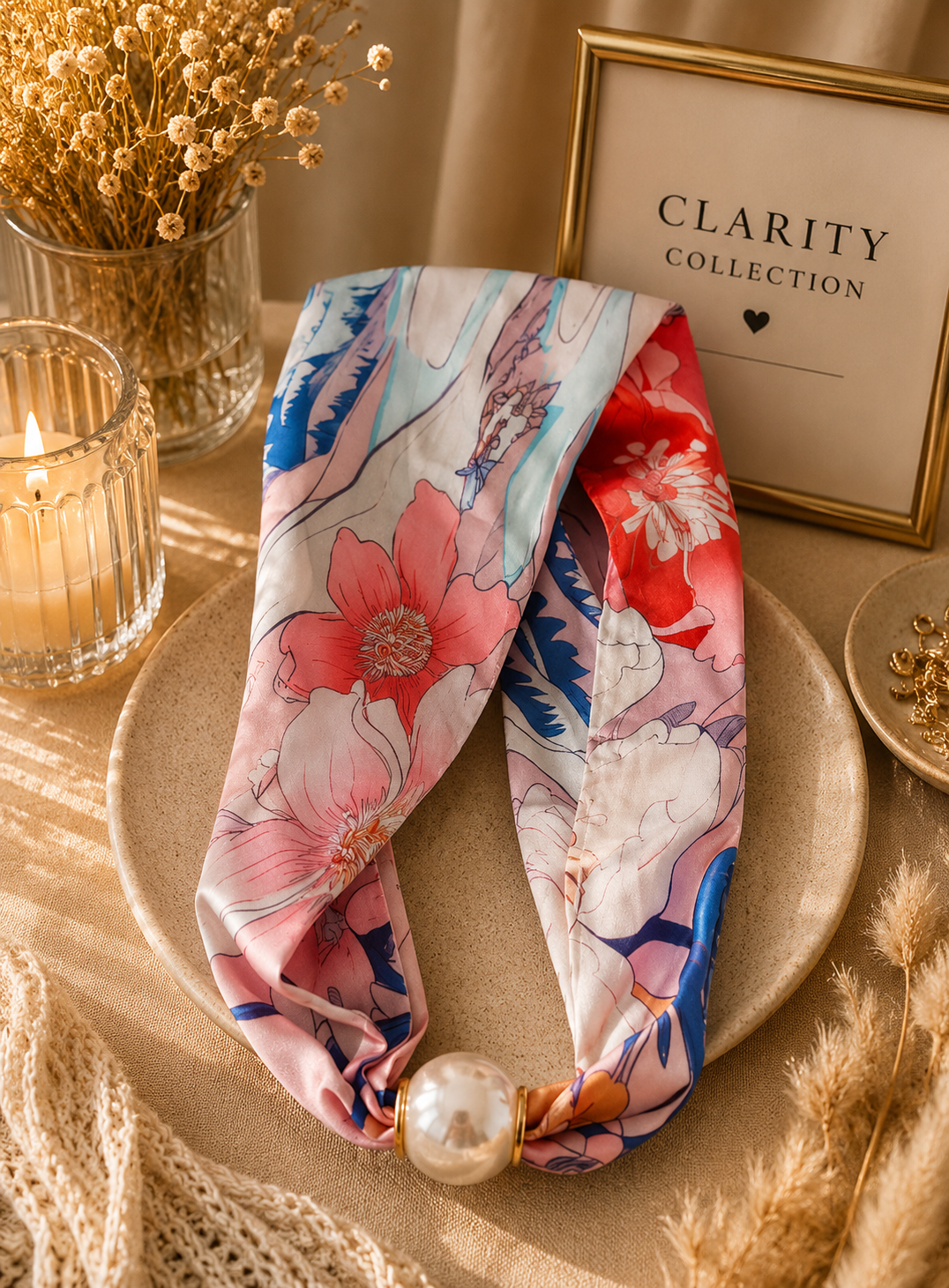 Foulard magnétique femme - Clarity Collection