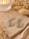 Boucles d’oreilles femme argentés- Clarity Collection
