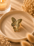 Bague dorée femme papillon - Clarity Collection