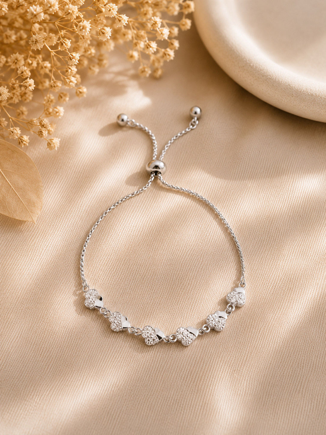 Bracelet chic argenté femme- Clarity Collection