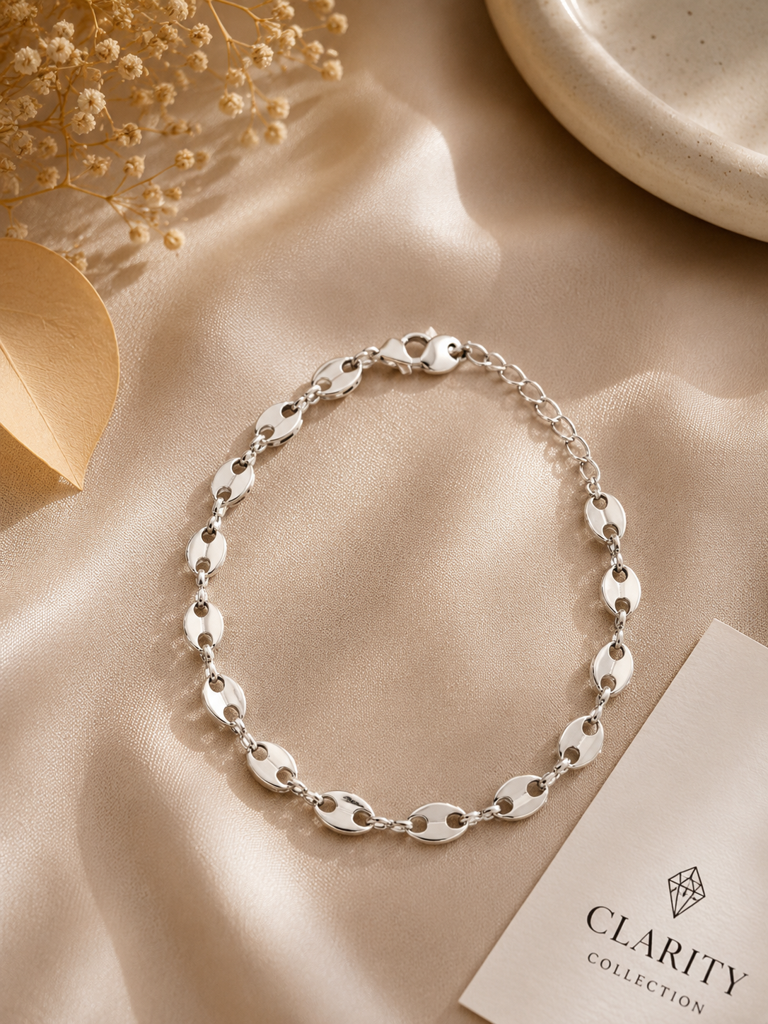 Bracelet femme argenté- Clarity Collection