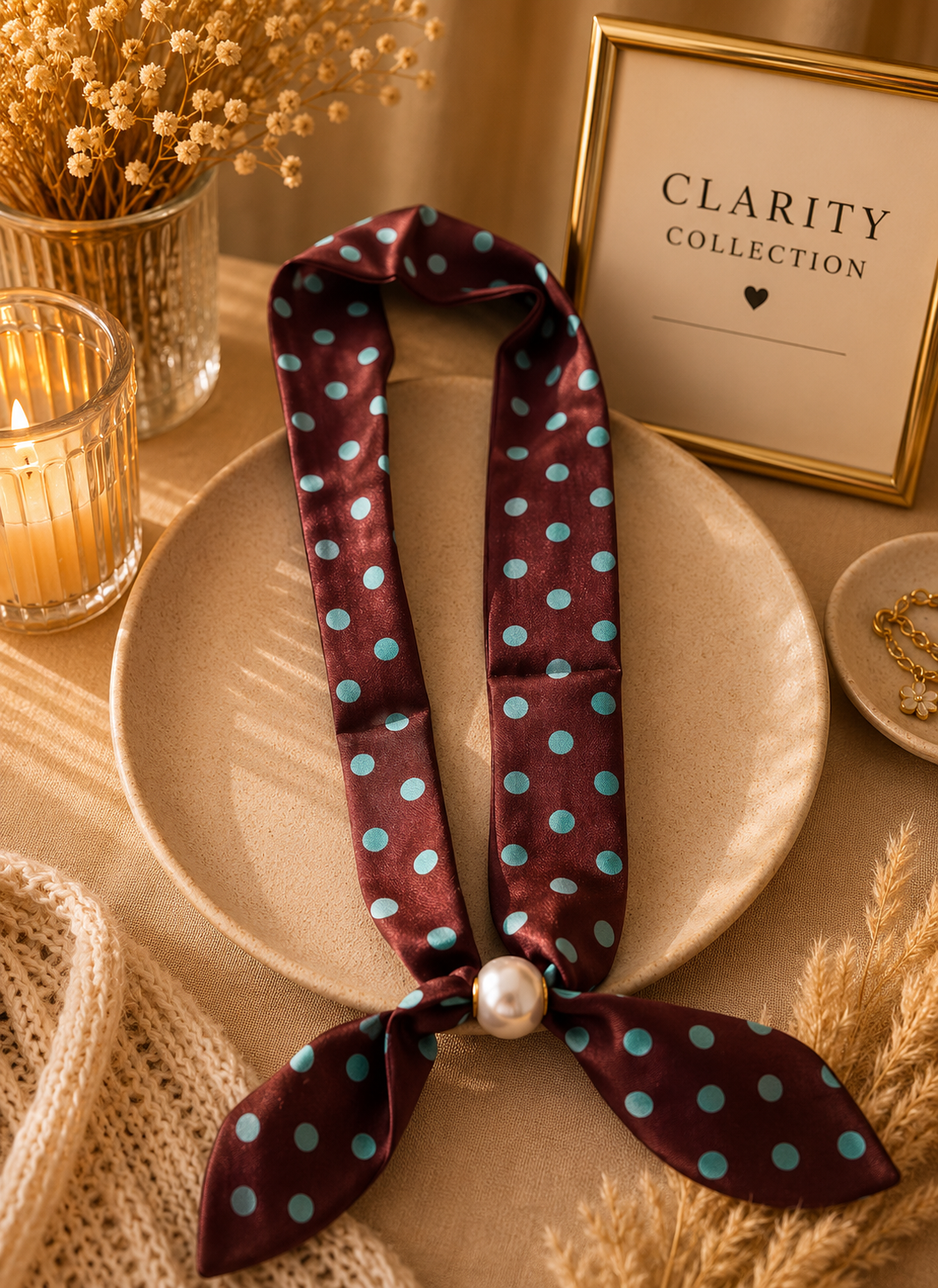 Foulard magnétique femme - Clarity Collection