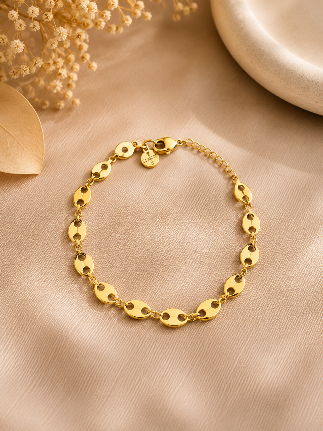 Bracelet femme doré- Clarity Collection