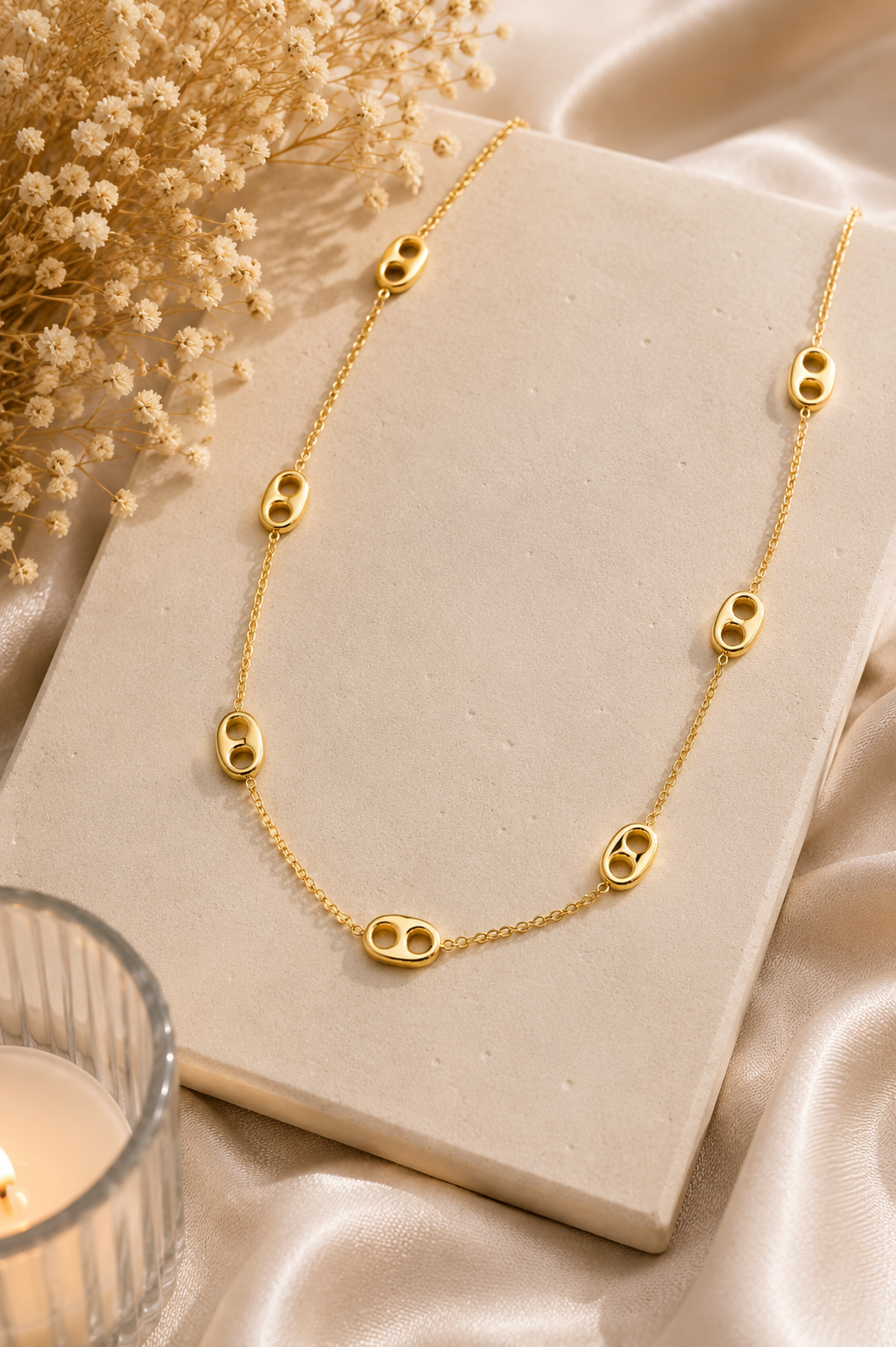 Collier tendance femme doré - Clarity Collection